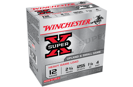 WINCHESTER 12G SUPER X 2-3/4" #4 SHOT