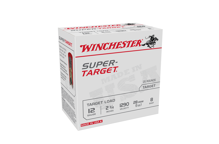 WINCHESTER SUPER TARGET 12GA 1290FPS 8 2-3/4" 28GM
