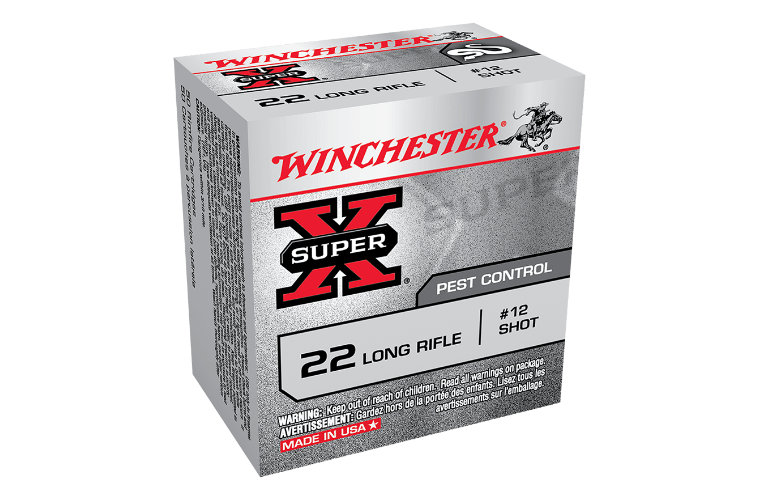WINCHESTER SUPER X RAT SHOT 22LR #12 50PK