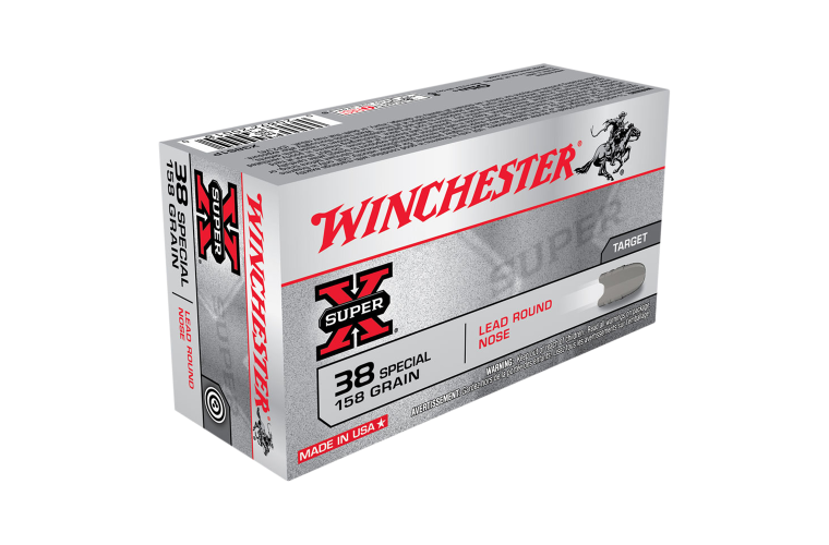 WINCHESTER SUPER X 38SPECIAL 158GRN LRN 50PK