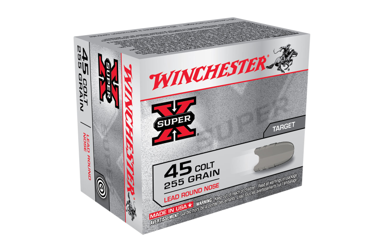 WINCHESTER SUPER X 45 COLT 255GR LRN 20PK