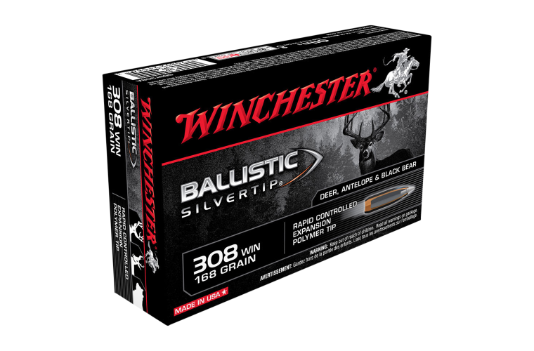 WINCHESTER BALLISTIC ST 308WIN 168GR PT