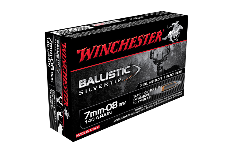 WINCHESTER BALLISTIC SILVER TIP 7MM-08 140GR PT