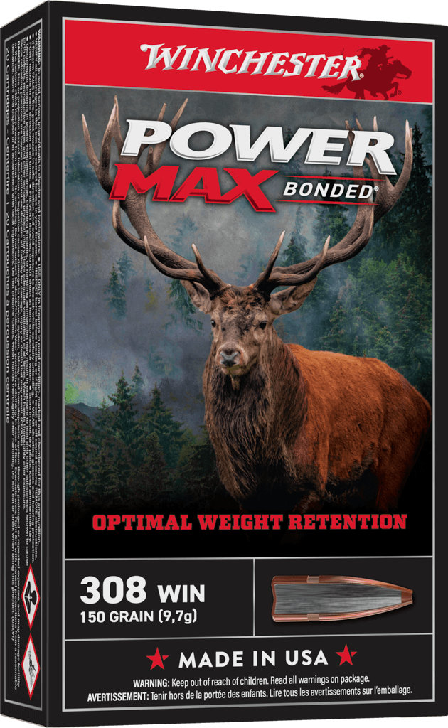 WINCHESTER POWER MAX BONDED 150GRN 20PK