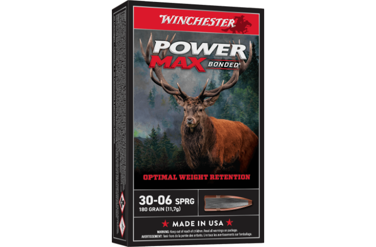 WINCHESTER POWER MAX BONDED 30-06SPRINGFIELD 180GR PMB