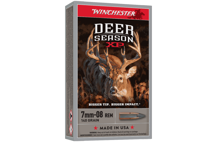 WINCHESTER DEER SEASON 7MM-08 140GR XP