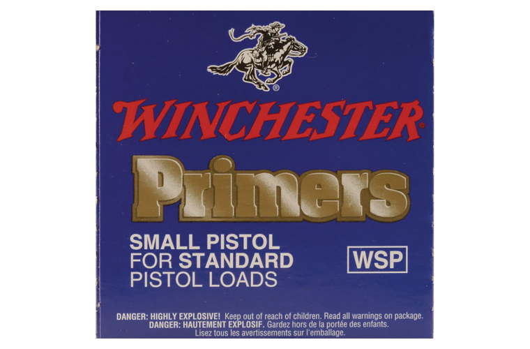 WINCHESTER SMALL REGULAR PISTOL PRIMER #1-1/2-108