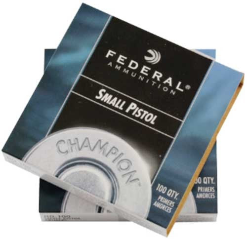 FEDERAL SMALL PISTOL PRIMERS 100PK