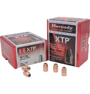 HORNADY .430 44CAL 240GRN HP/XTP 100PK PROJECTILES