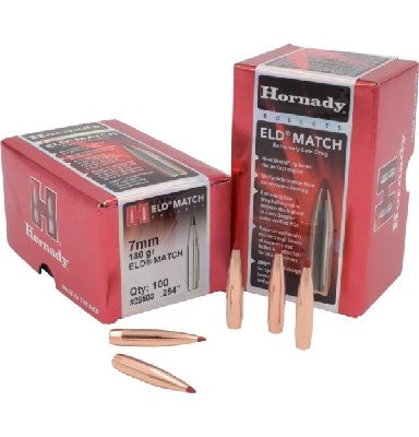 HORNADY .284 7MM 180GRN ELD-M PROJECTILES 100PK