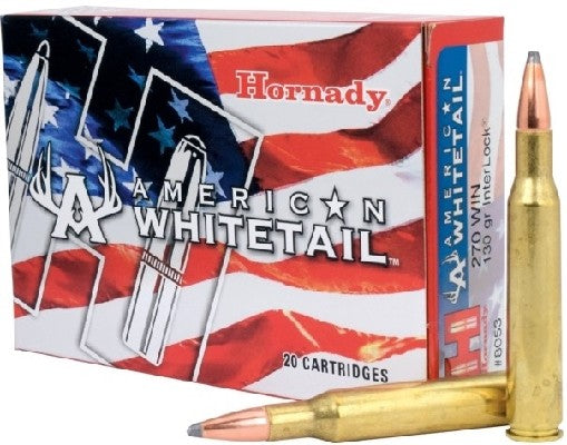 HORNADY 270WIN 130GRN SP AMERICAN WHITETAIL 20PK