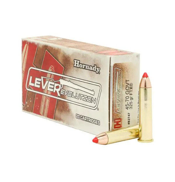 HORNADY 45-70 GOVT 325GRN FTX LEVEREVOLUTION20PK