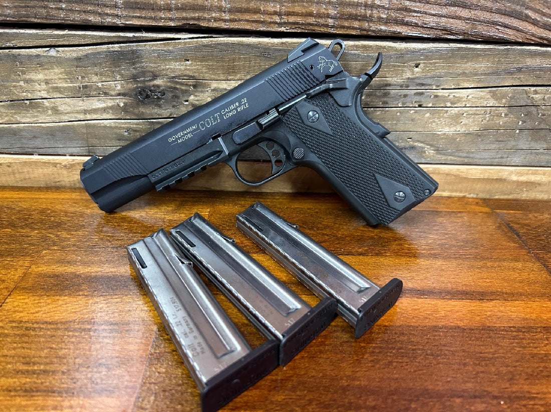 S/H COLT 1911 22LR RAIL GUN