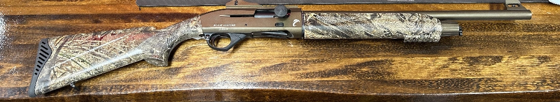 BUCKMASTER PB12 BUTTON RELEASE 12GAUGE SHOTGUN 20" CAMO