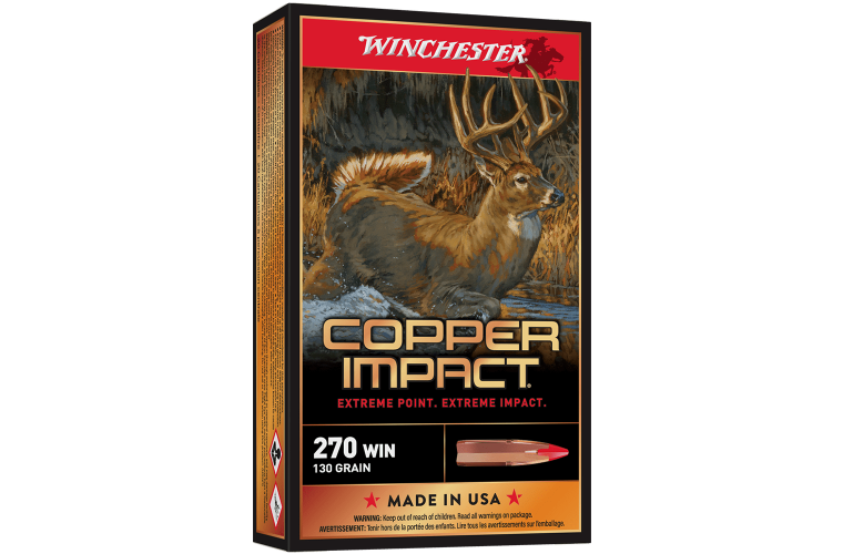 WINCHESTER COPPER IMPACT LF 270WIN 130GR XP