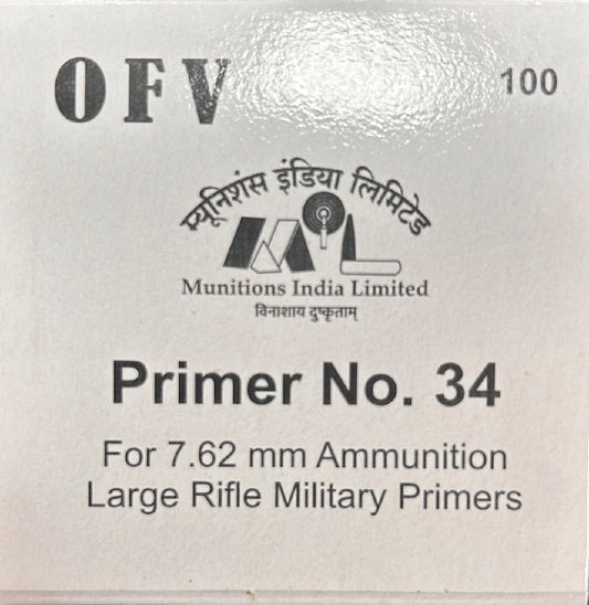 OFV LARGE RIFLE PRIMERS 100PK