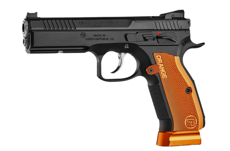 CZ 75 SHADOW 2 9MM 120MM ORANGE OPTICS READY
