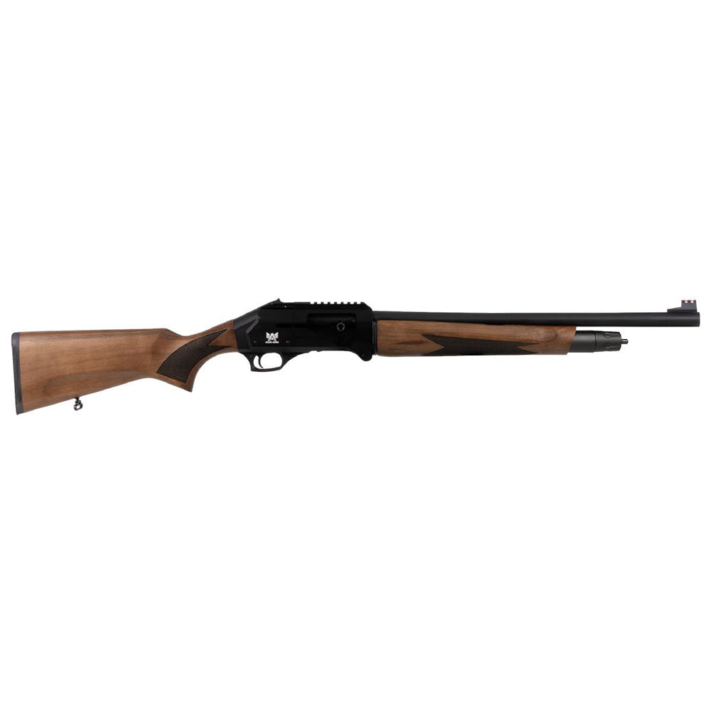 AXOR ARMS BUSHPIG 2.0 12G 20" LEVER RELEASE SHOTGUN 5+1 BLACK/WALNUT STOCK