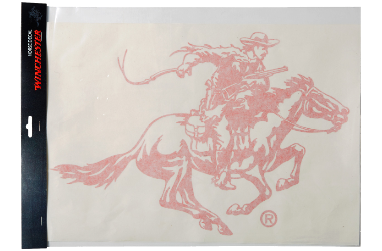 .WINCHESTER HORSE DECAL LARGE 305X430MM