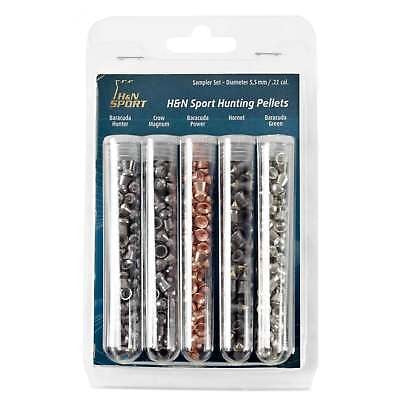 H&N HUNTER SAMPLER PACK .22 AIR RIFLE PELLETS