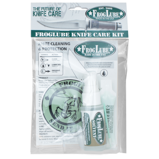 FROGLUBE KNIFE CLEANING KIT, KNIFE CARE KIT