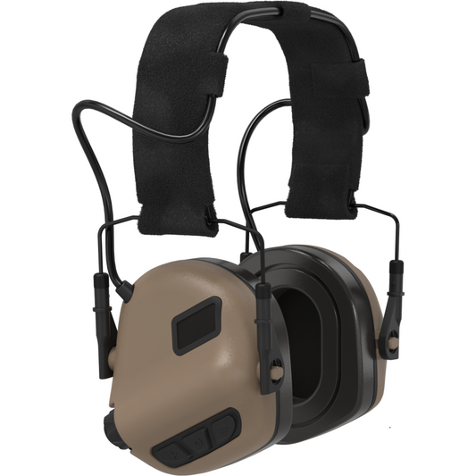 EARMOR M31 PLUS ELECTRONIC EARMUFFS - COYOTE BROWN