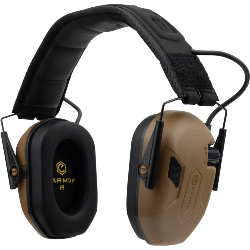 EARMOR M300A ELECTRONIC EARMUFFS - COYOTE BROWN