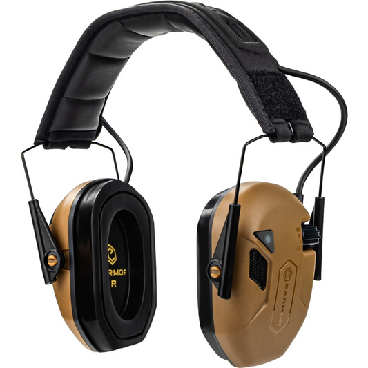 EARMOR M300T ELECTRONIC BLUETOOTH EARMUFFS - COYOTE BROWN
