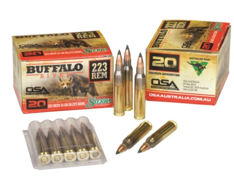 BUFFALO RIVER 223REMINGTON 55GRN SIERRA BLITZKING