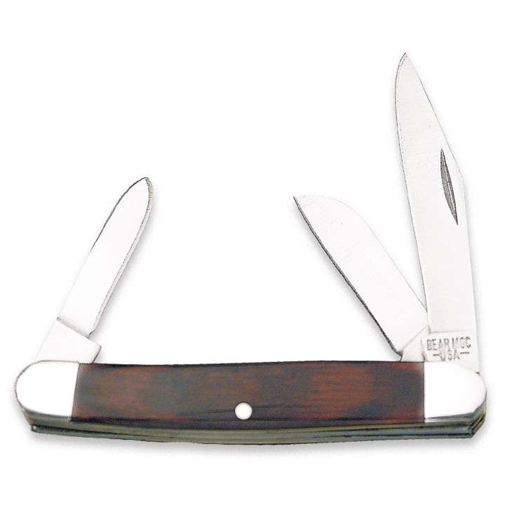 BEAR & SON 3 1/4" MIDSIZE STOCKMAN KNIFE
