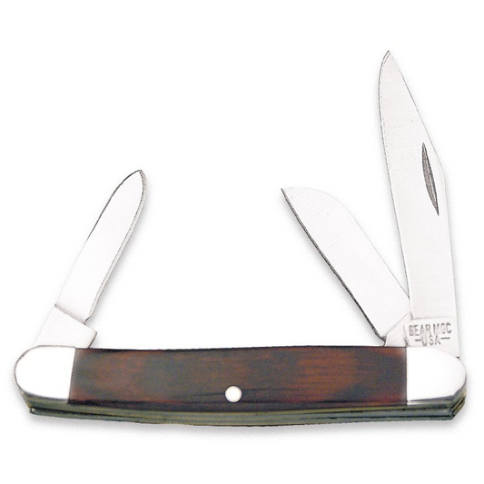 BEAR & SON 3 1/4" MIDSIZE STOCKMAN KNIFE