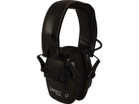 HOWARD LEIGHT IMPACT SPORT BLK EAR MUFF BLACK CLASS 4