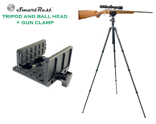 SMARTREST TRIPOD W/ BALL HEAD &GUN CLAMP