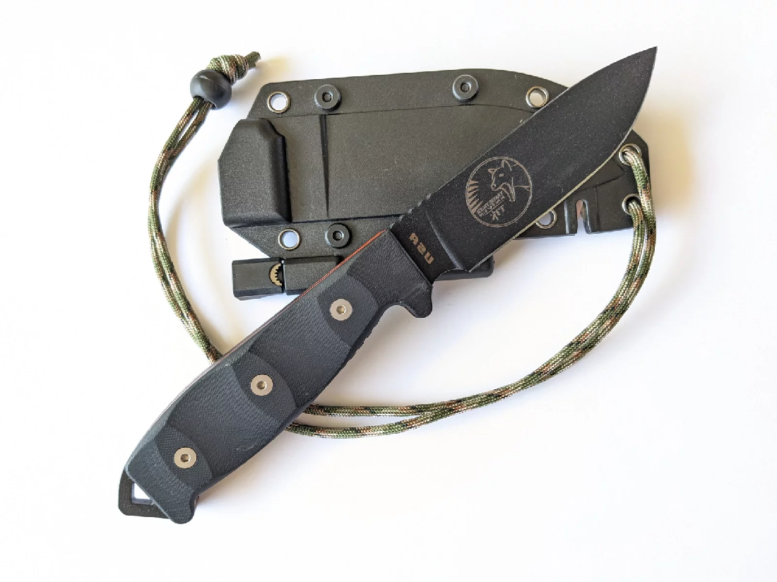 TASSIE TIGER S5 SURVIVAL KNIFE USA MADE