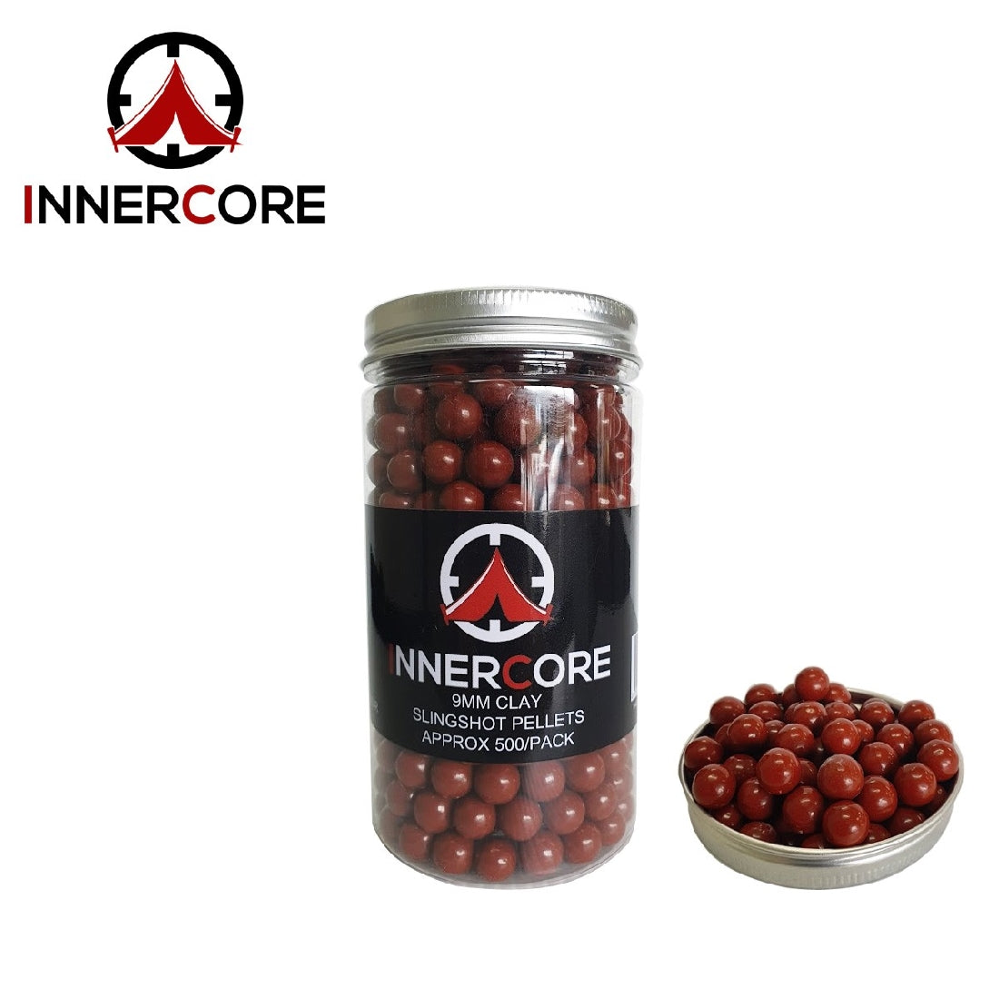 INNERCORNE CLAY PELLETS 9MM RED