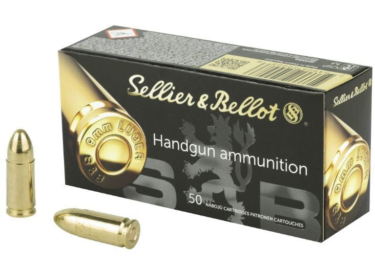 S&B 9MM LUGER 124GRN FMJ 50PK