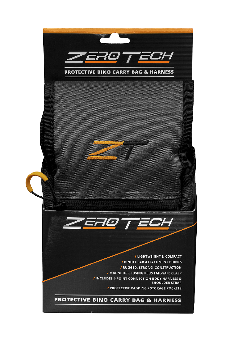 ZEROTECH COMPACT BINO HARNESS GREY SUITS UP 45MM OBJ