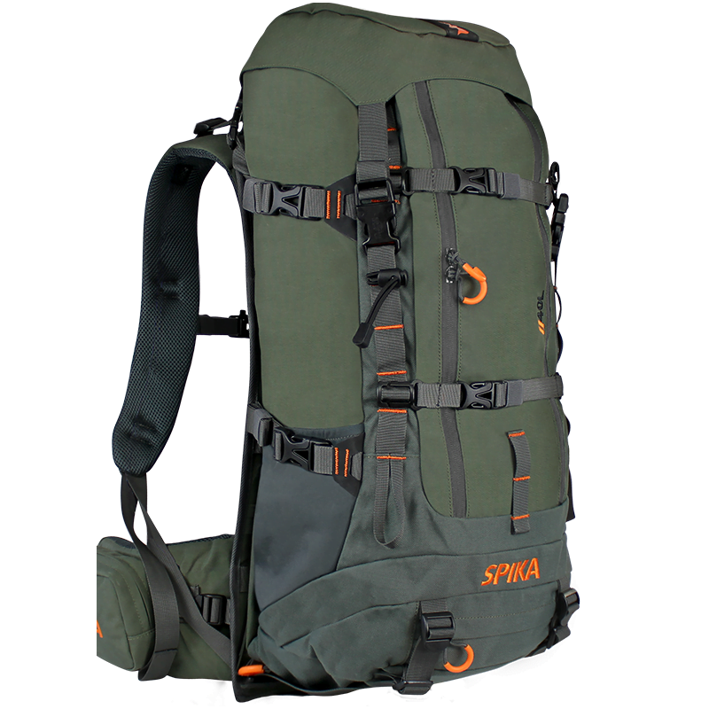 SPIKA DROVER HAULER PACK + HAULER FRAME -OLIVE 40L