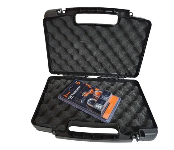 SPIKA DOUBLE PISTOL CASE PLASTIC 355X265X90