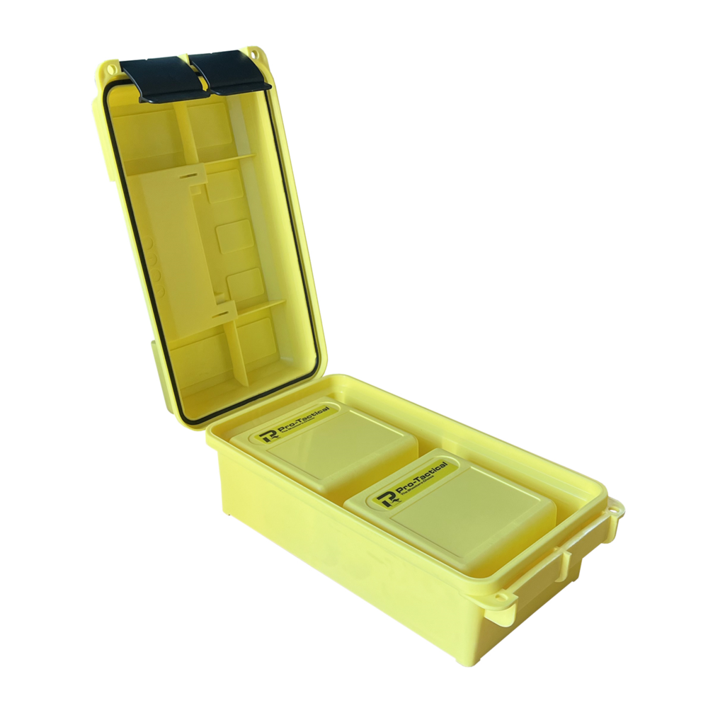 PRO-TACTICAL AMMO BOX RANGE CASE 2 X 100RND 223,222,204 ETC