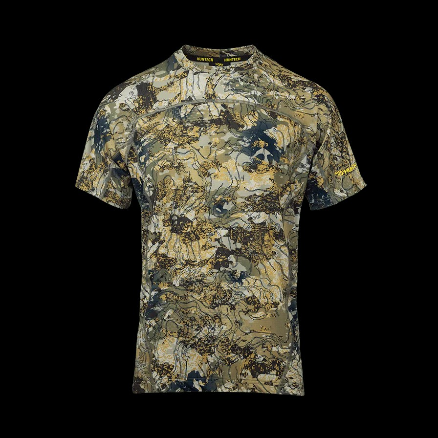 HUNTECH MENS GLACIERTECH SS TEE (HIGH COUNTRY V2) 2XL