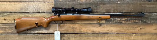 S/H ANSCHUTZ 1430-1434 22HORNET W/3-9X40 OPTICS