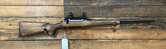 S/H SAUER 100 6.5-284 INC WARNE RINGS + RAIL