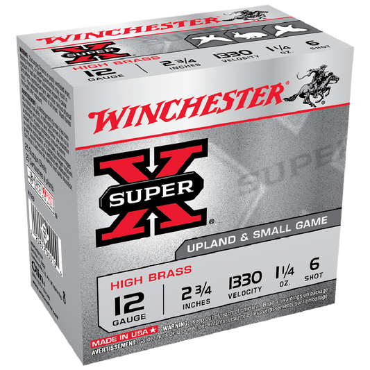 WINCHESTER 12G #6 2-3/4"HS SUPER-X