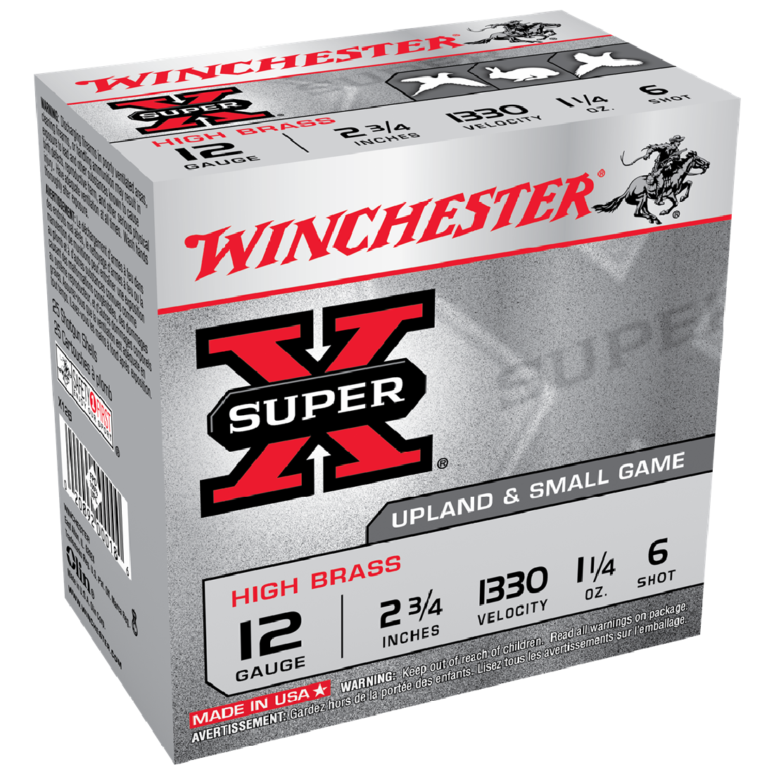 WINCHESTER 12G #6 2-3/4"HS SUPER-X