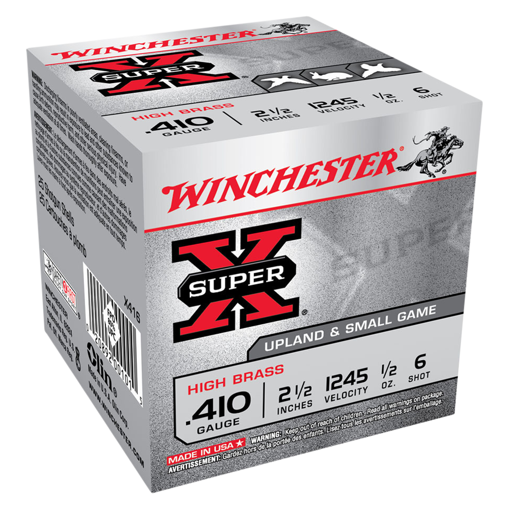 WINCHESTER 410G #6 SUPER X 2-1/2" 14GM