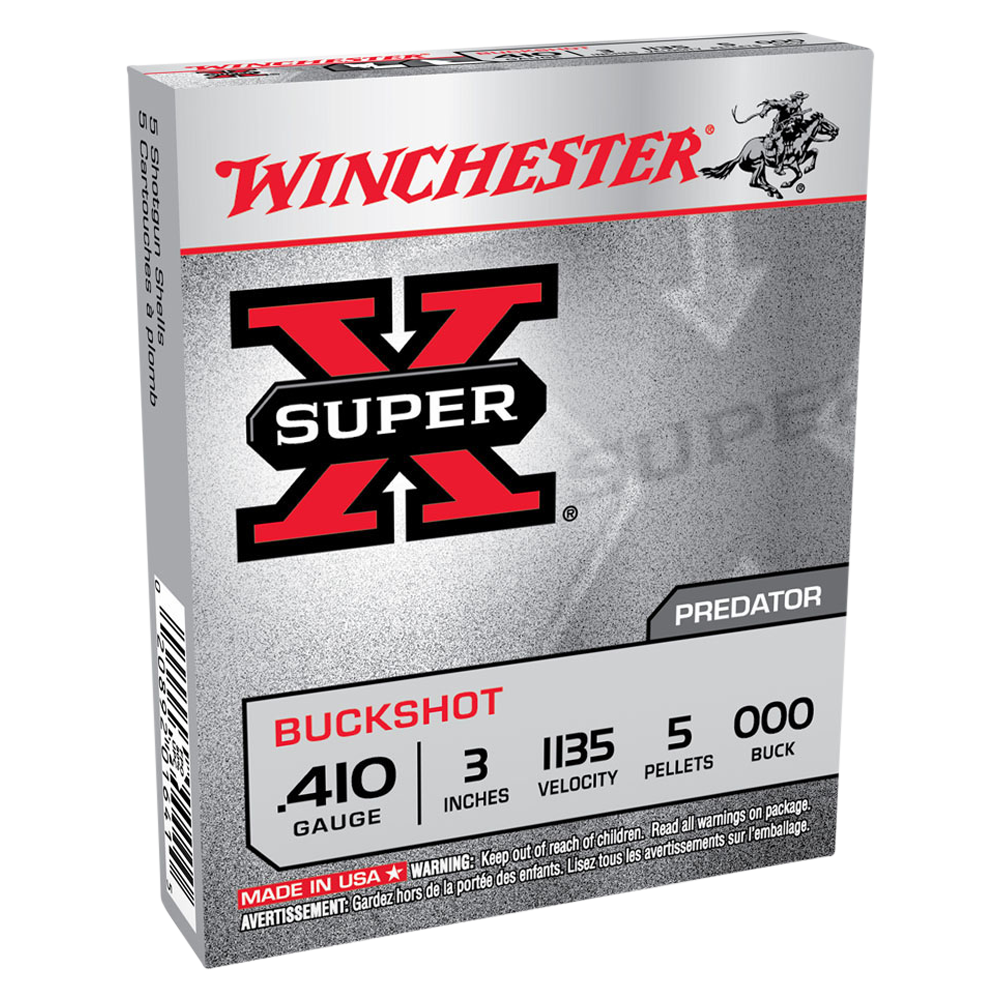 WINCHESTER SUPER X 410GA OOO 3" 5 PELLET