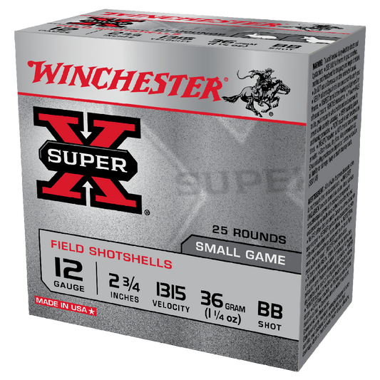 WINCHESTER 12G BB 2-3/4 36GM BB SUPER X