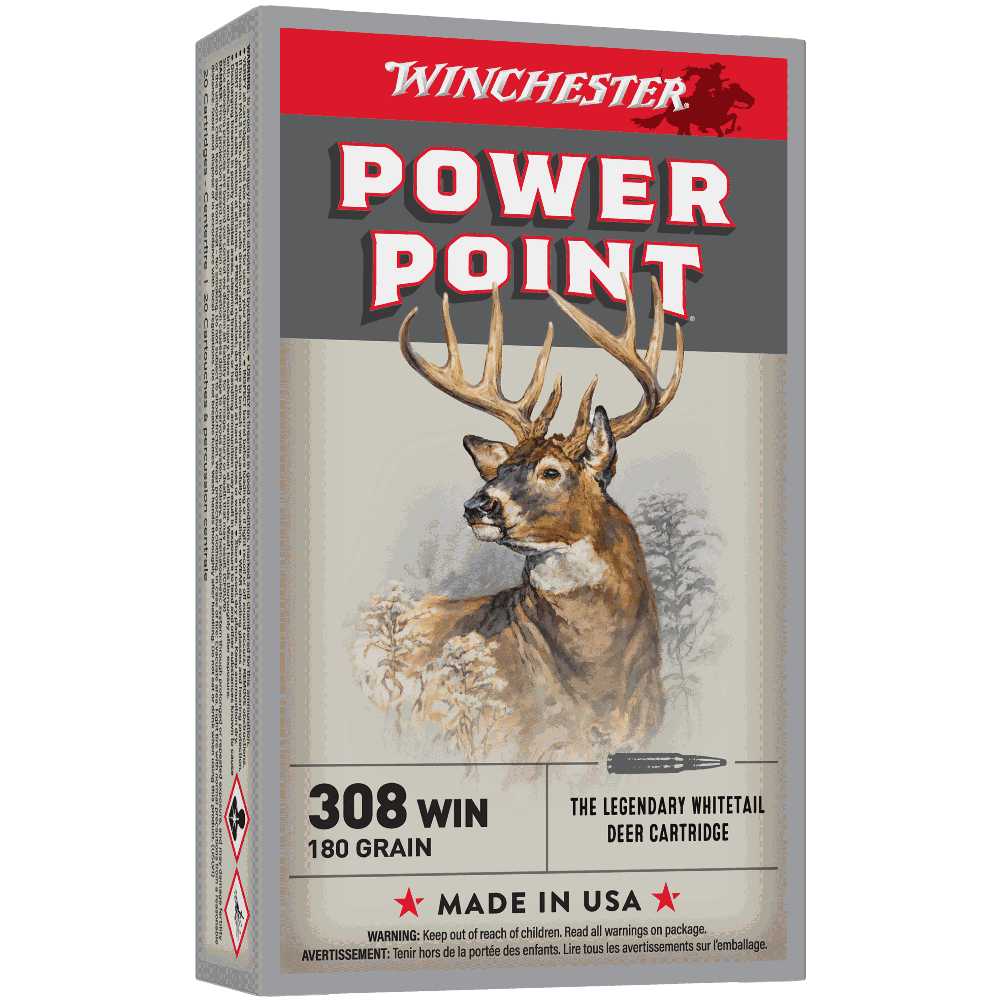 WINCHESTER 308WIN 180GR PP SUPER-X