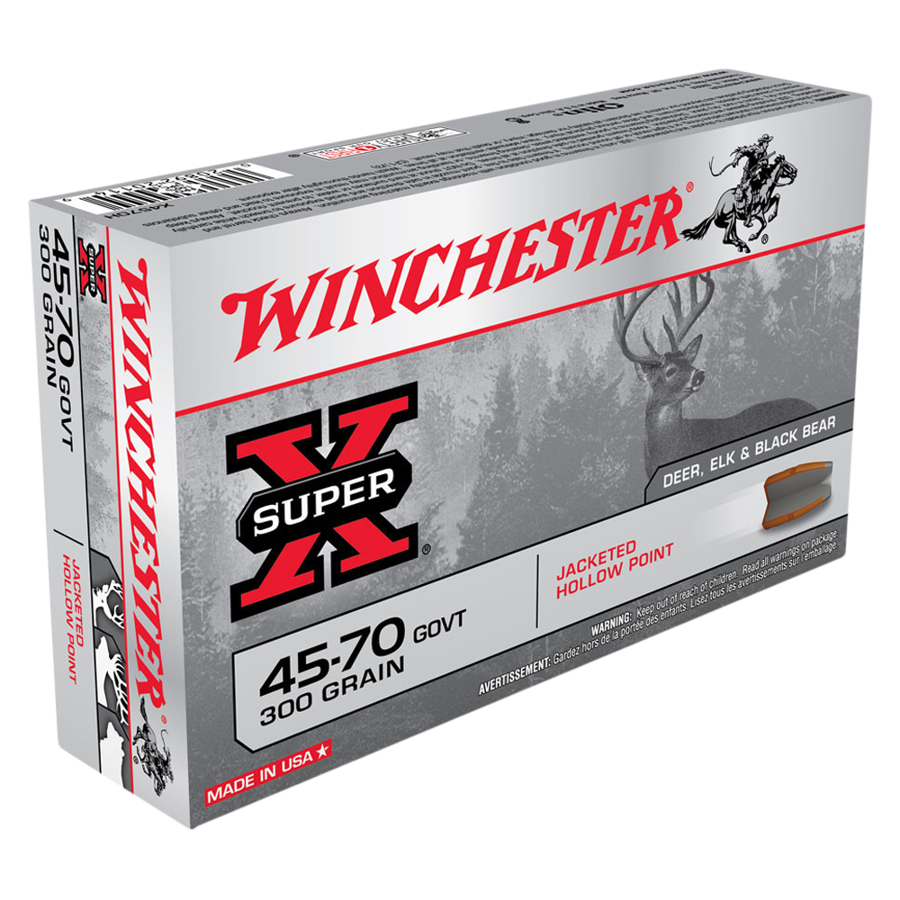 WINCHESTER 45-70GOV 300GRN JHP SUPER-X